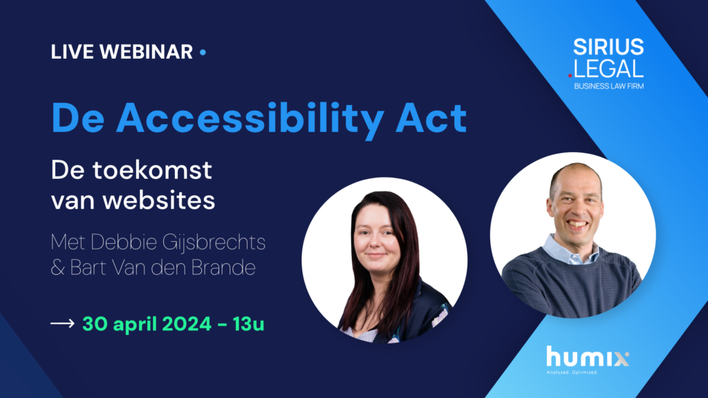 Banner Accessibility Act webinar 30 april